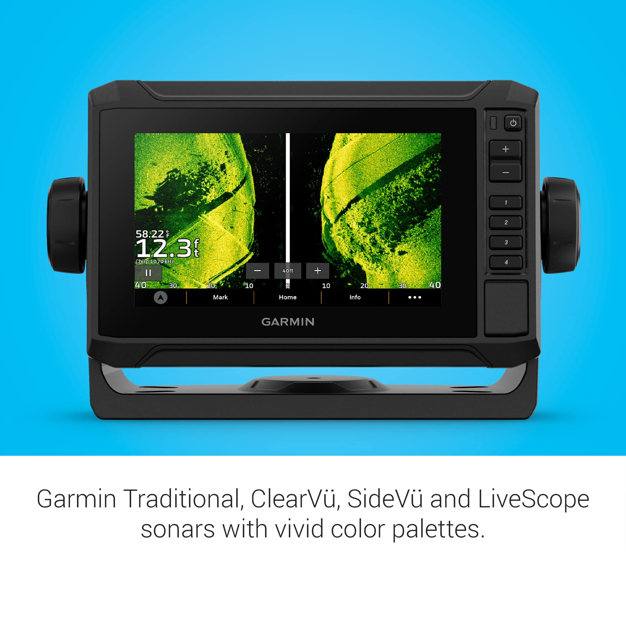 Garmin ECHOMAP UHD2 62sv Worldwide Basemap With GT54 transducer (010-02679-01)