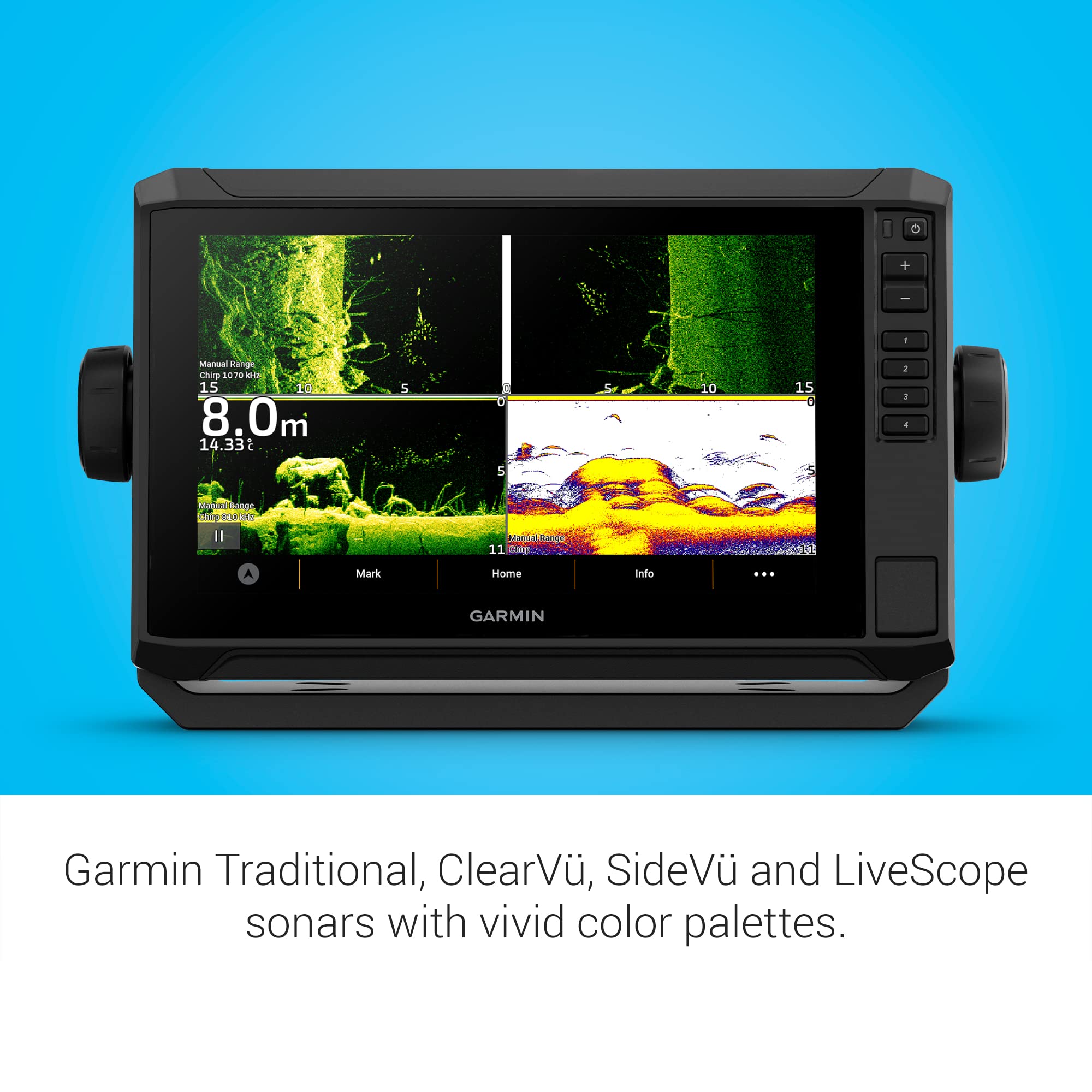 Garmin ECHOMAP UHD2 95sv Canada Inland and Coastal No Transducer (010-02690-01)