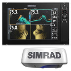 Simrad NSS12 evo3S 12" Multifunction Display Chartplotter/Fishfinder Radar Bundle with HALO20+ Radar Dome (000-15555-002)
