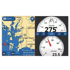 Furuno GP1971F 9" Multi Touch GPS/WAAS Chart Plotter with CHIRP and Conventional Fish Finder