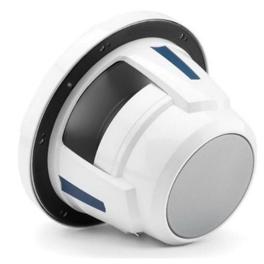 JL Audio M6-10IB-S-GwGw-i-4 10" Marine Infinite-Baffle Subwoofer with RGB LED Lighting, White Sport Grille (010-03085-00)