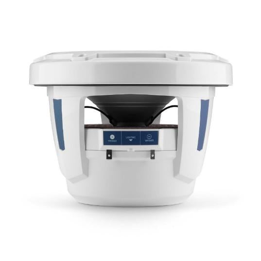 JL Audio M6-880X-C-3Gw 8.8" 125W RMS Marine Coaxial Speakers with White Classic Grilles, Pair (010-03499-00)