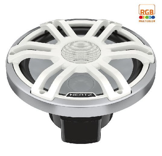 HERTZ AUDIO HMX 8 S-LD-SW - 8" 4 Ohm SPORTS COAX RGB LED SL-WH | 78040326