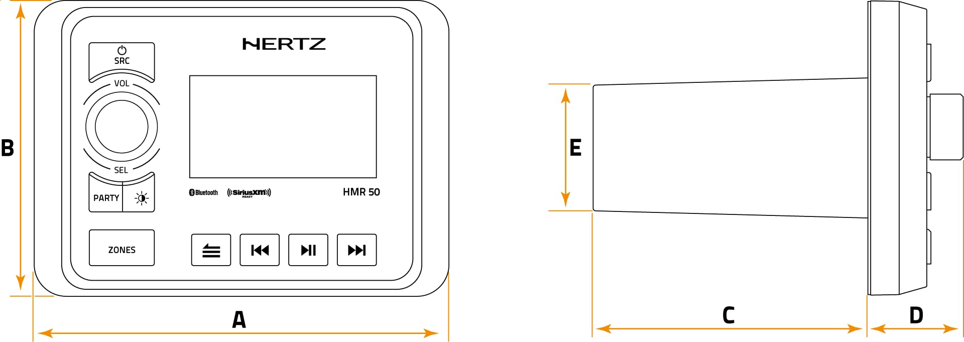 HERTZ AUDIO HMR 50 - DIGITAL MEDIA RECEIVER | 78333035