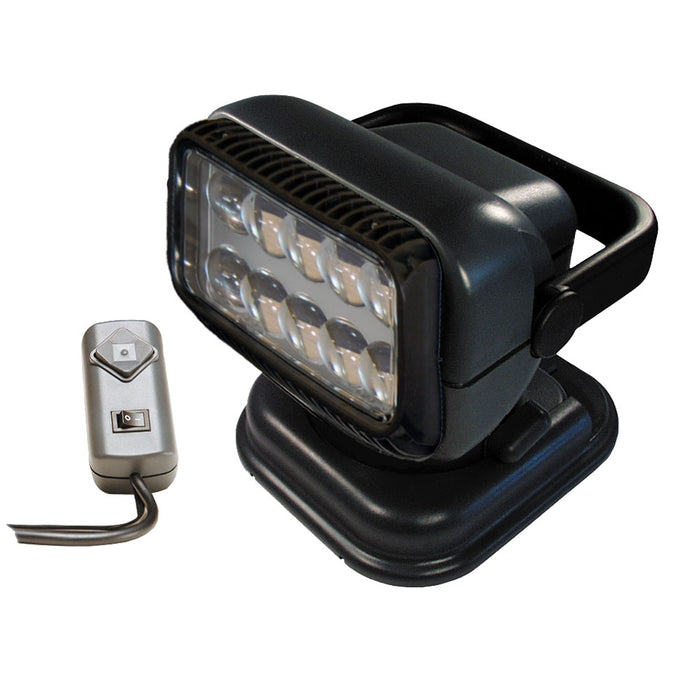 Golight 51494 Portable RadioRay LED w/Wired Remote - Grey