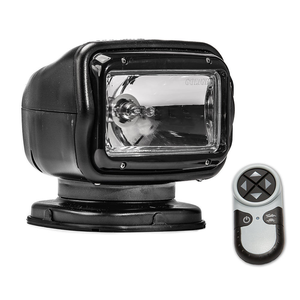 Golight 2051GT Radioray GT Series Permanent Mount - Black Halogen - Wireless Handheld Remote