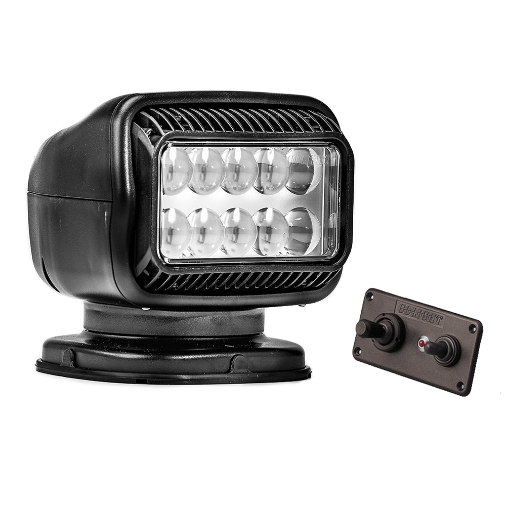 Golight 20214GT Radioray GT Series Permanent Mount - Black LED - Hard Wired Dash Mount Remote