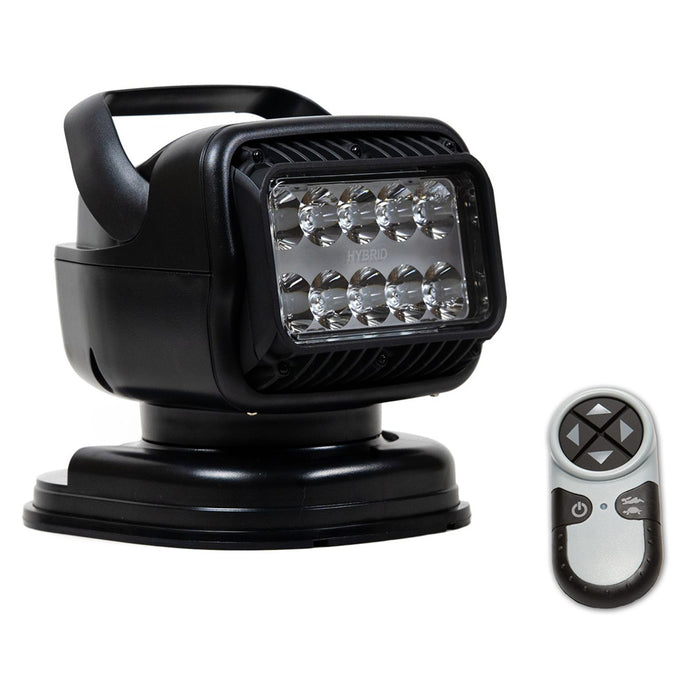 Golight GT Series LED Hybrid Portable Light w/Magnetic Shoe Mount Handheld Wireless Remote - 12V - Black