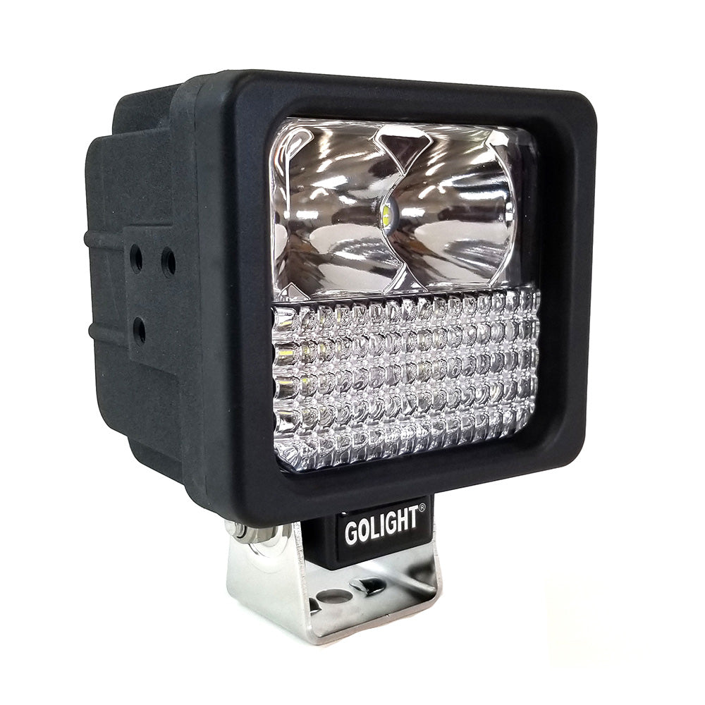 Golight 4023 GXL LED Hybrid Work Series Light Fixed Mount with No Remote - 12V - Black