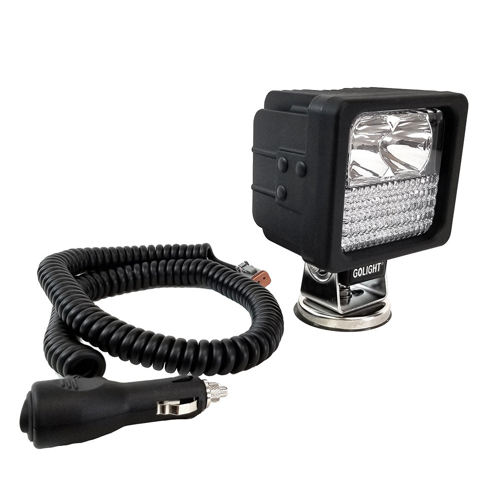 Golight 40235 GXL LED Hybrid Portable Work Light Series Magnetic Mount with No Remote - 12V - Black