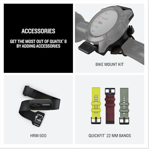 Garmin quatix 8 - 47Mm AMOLED Marine GPS Smartwatch (010-02904-50)