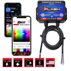 PlashLights 60W RGBW Bluetooth LED Light Controller - Waterproof | BT-60W-RGBW