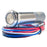 PlashLights REVERT Harsh Environment 22MM 3 Color Dual Output Push Button Switch - Stainless Steel | HPBS-DO-22-SS-M
