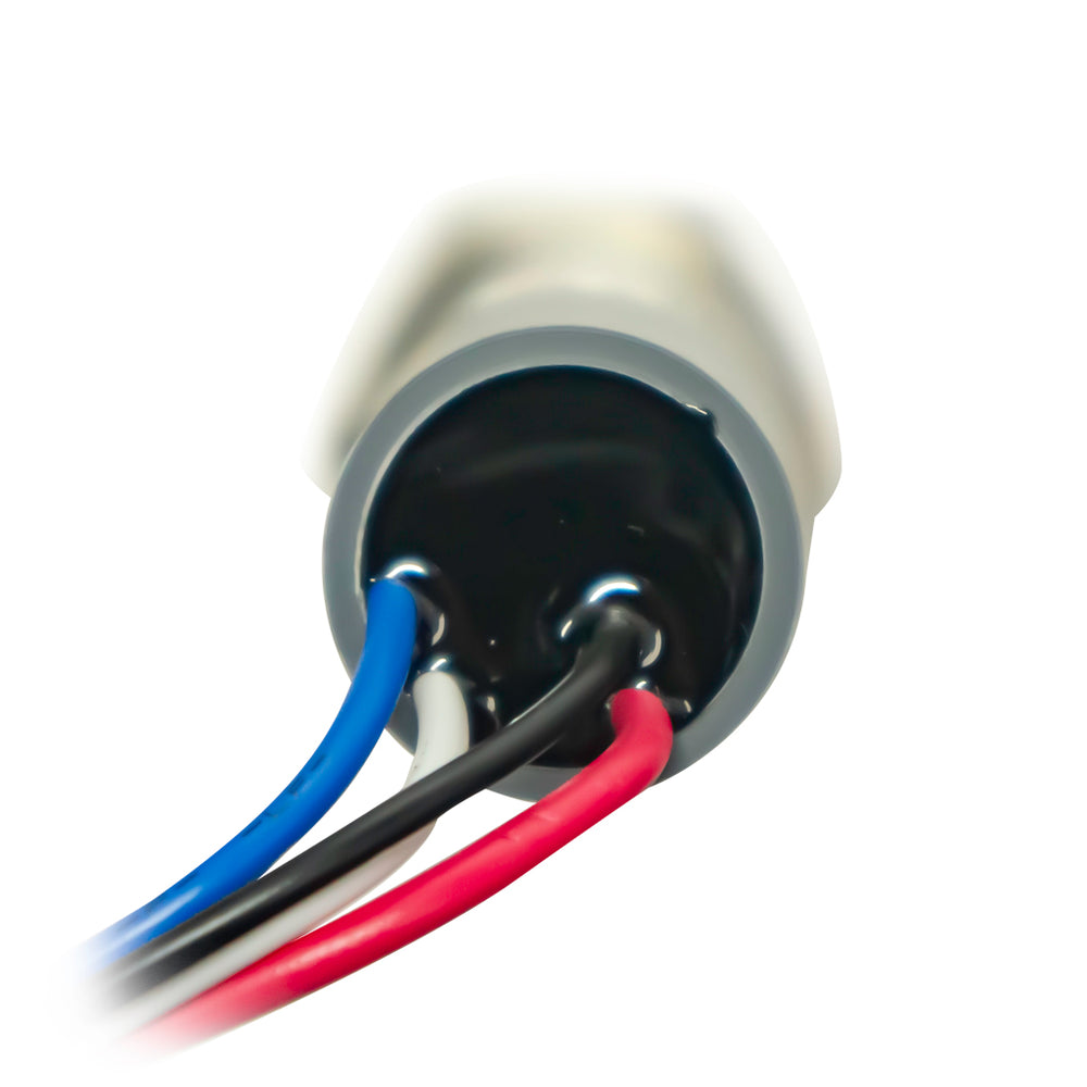 PlashLights REVERT Harsh Environment 22MM 3 Color Dual Output Push Button Switch - Stainless Steel | HPBS-DO-22-SS-M