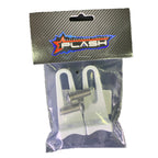 PlashLights Billet Aluminum Light Bar "L" Mount - .375" Slot - Pair | L8-WHT-PAIR