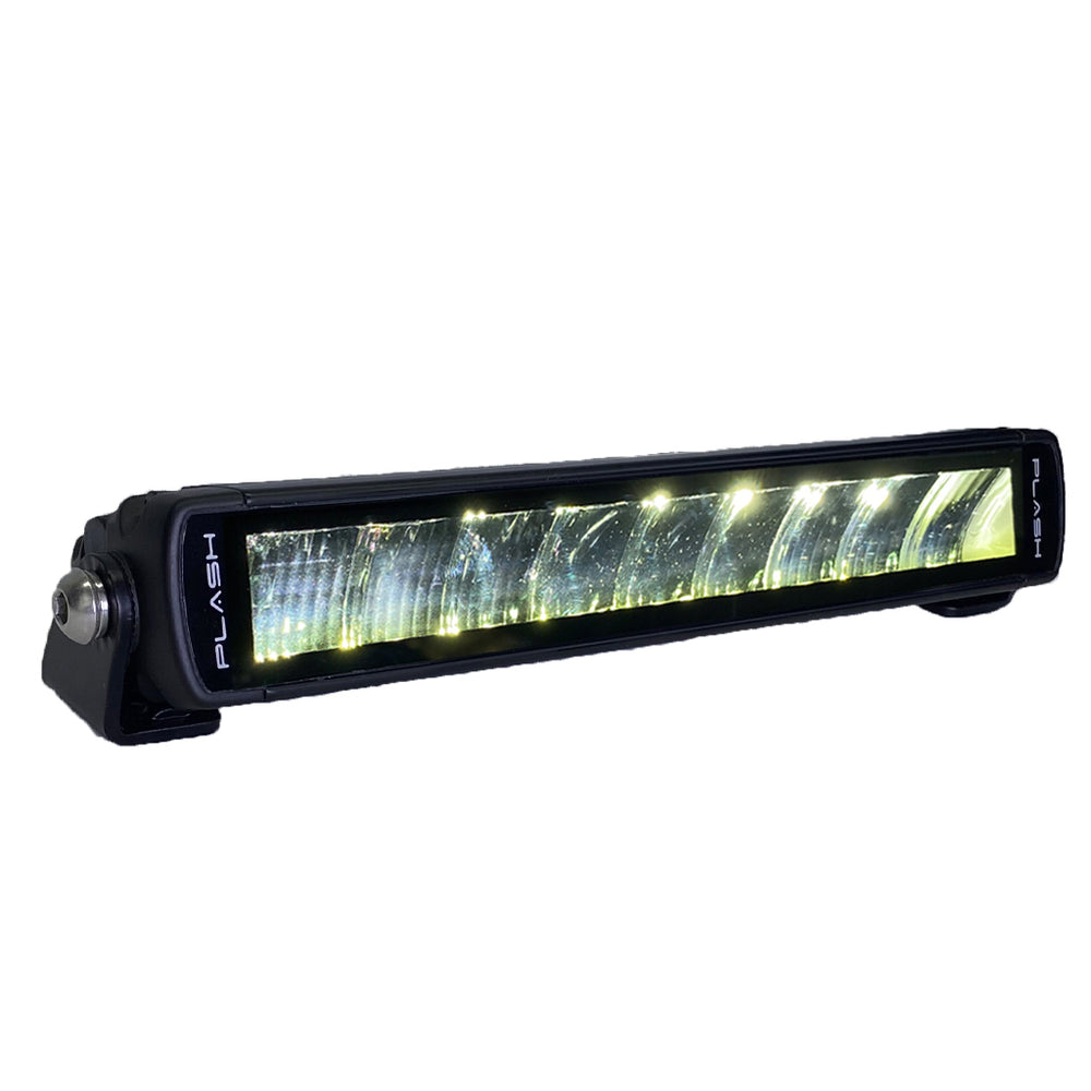 PlashLights 10" SRX 2-Series Single Row LED Light Bar - Black Housing | SRX2-10