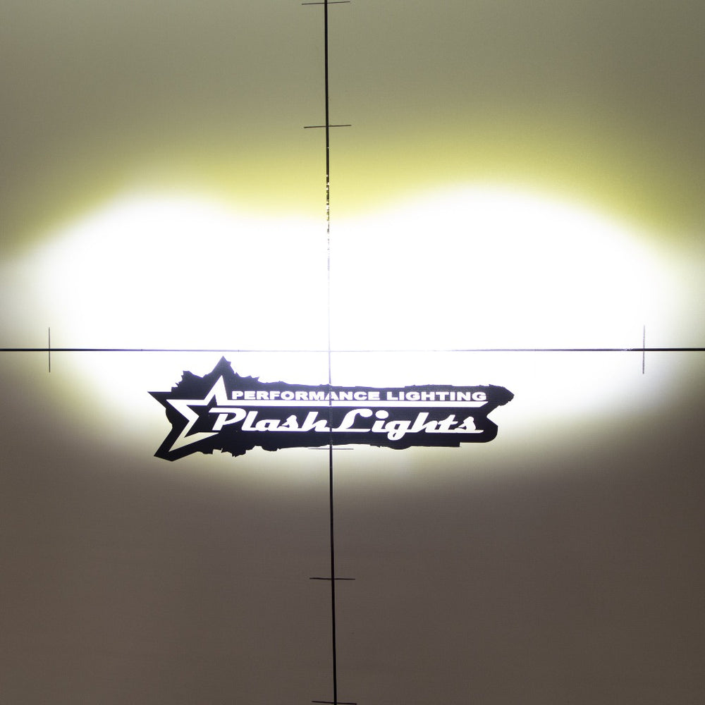 PlashLights 10" SRX 2-Series Single Row LED Light Bar - Black Housing | SRX2-10