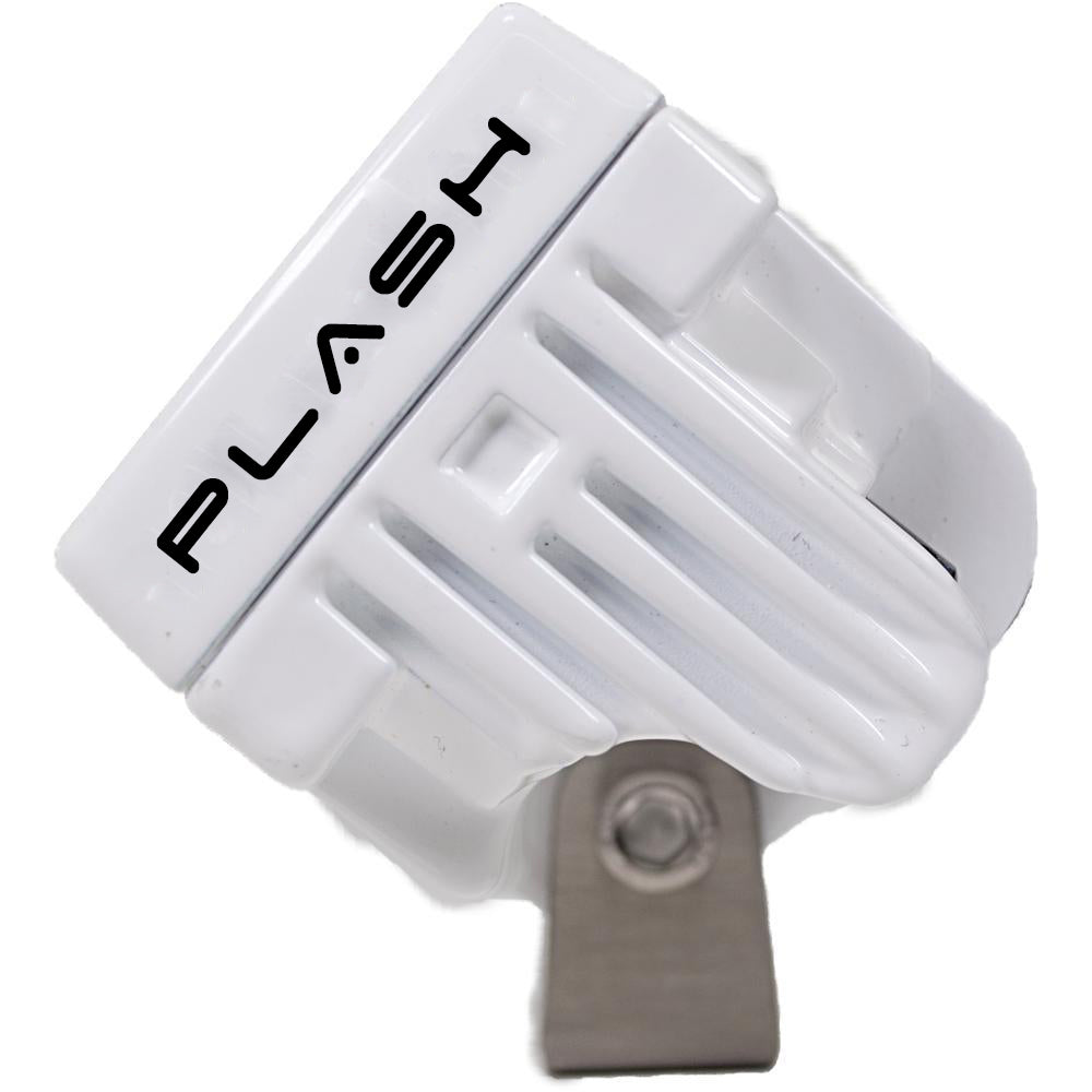 PlashLights 40W Low Profile LED Spreader Light - 140 Scene Flood - White Housing | 40-LP-SC-WHT