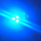 PlashLights Blue Rock Light Single, White Housing | RL-BL-S-WHT