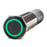 PlashLights REVERT Harsh Environment 22MM 3 Color Dual Output Push Button Switch - Black | HPBS-DO-22-BLK-M
