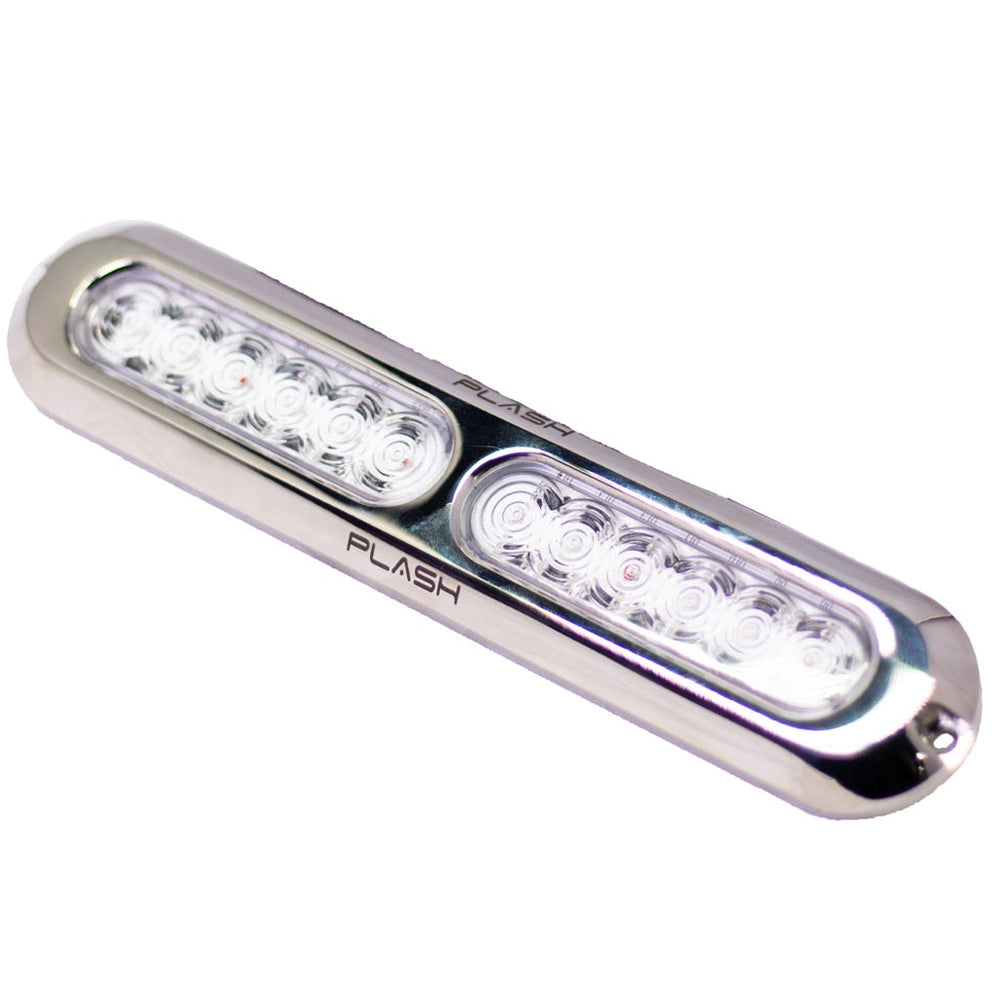 PlashLights Poquito 60W Underwater Transom Light - RGB - Pair - W/ Controller | PL-UWL-60W-RGB-K