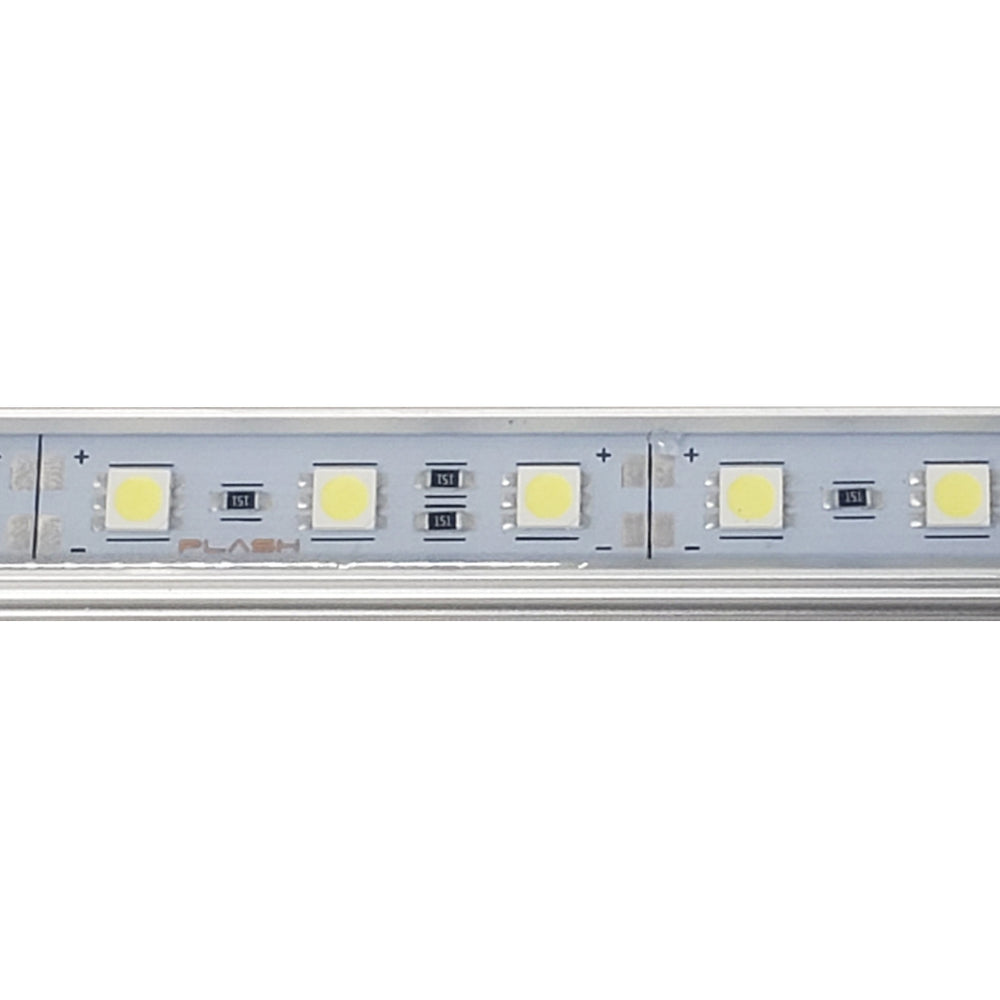 PlashLights Linear Waterproof LED Channel Light – Blue – 16" | RS-BL-16