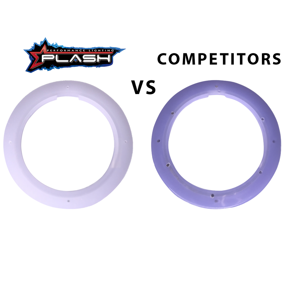 PlashLights Multicolor LED Speaker Ring - High Output - JL Audio 12" | SPKR-JL12