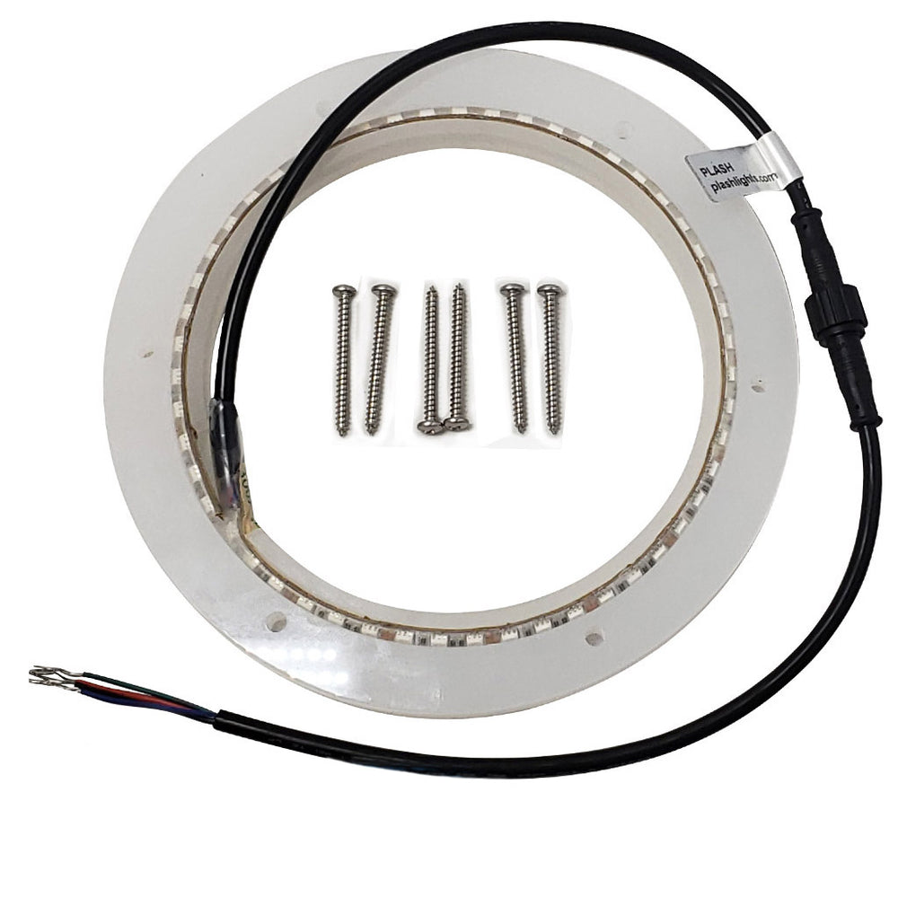 PlashLights Multicolor LED Speaker Rings - High Output - JL Audio M6-770X | SPKR-KIT-JL-M6-770X