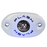 PlashLights Corpus - Blue Carbon Fiber LED Deck Light - White Housing | CF-RL-BLU-S-WHT