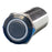 PlashLights REVERT Harsh Environment 22MM Dual Color Push Button On/Off Switch - Black | HPBS-22-BLK-L
