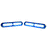 PlashLights Poquito 60W Underwater Transom Light - Blue - Pair | PL-UWL-60W-BL-K