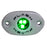 PlashLights Corpus - RGB Carbon Fiber LED Deck Light - White Housing | CF-RL-RGB-S-WHT