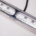 PlashLights Poquito 60W Underwater Transom Light - Green - Pair | PL-UWL-60W-GRN-K