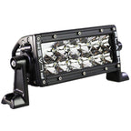 PlashLights 6" XX-Series LED Light Bar Marine Black Housing (5W), Double Row Combo Beam. | XX-6-5W