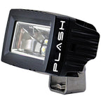 PlashLights 20W Low Profile LED Spreader Light - 120° Scene Flood - Black Housing | 20-LP-SC