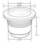 PlashLights Illuminated Cup Holder - RGB | PL-CH-457-RGB