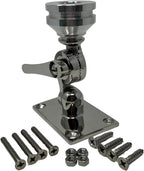 LocMarine 8460 Starlink Mini Coupling with Stainless Steel Adjustable Fixed Mount Base Kit. | LM-SMINI-HDBRK