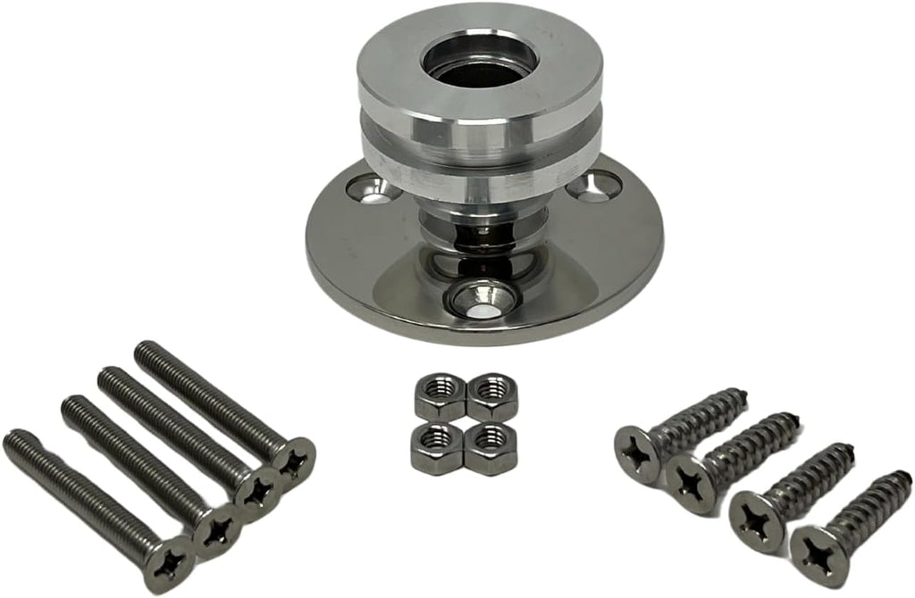 LocMarine 8460 Starlink Mini Coupling with Stainless Steel Fixed Mount Base Kit. | LM-SMINI-FX