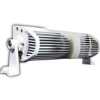 PlashLights 30" XX-Series LED Light Bar - 5W - Curved - White Housing | XX-30-5W-WHT-R