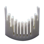 PlashLights 30" XX-Series LED Light Bar - 5W - Curved - White Housing | XX-30-5W-WHT-R