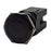 PlashLights Marine Push Button Switch - Red LED - 40a - Black Anodized- On/Off - Latching | PL22BLK-L-RD