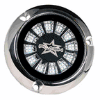 PlashLights Epik Underwater Transom Light - Blue + Green - Pair | PL-UWL-EPIK-B/G-K