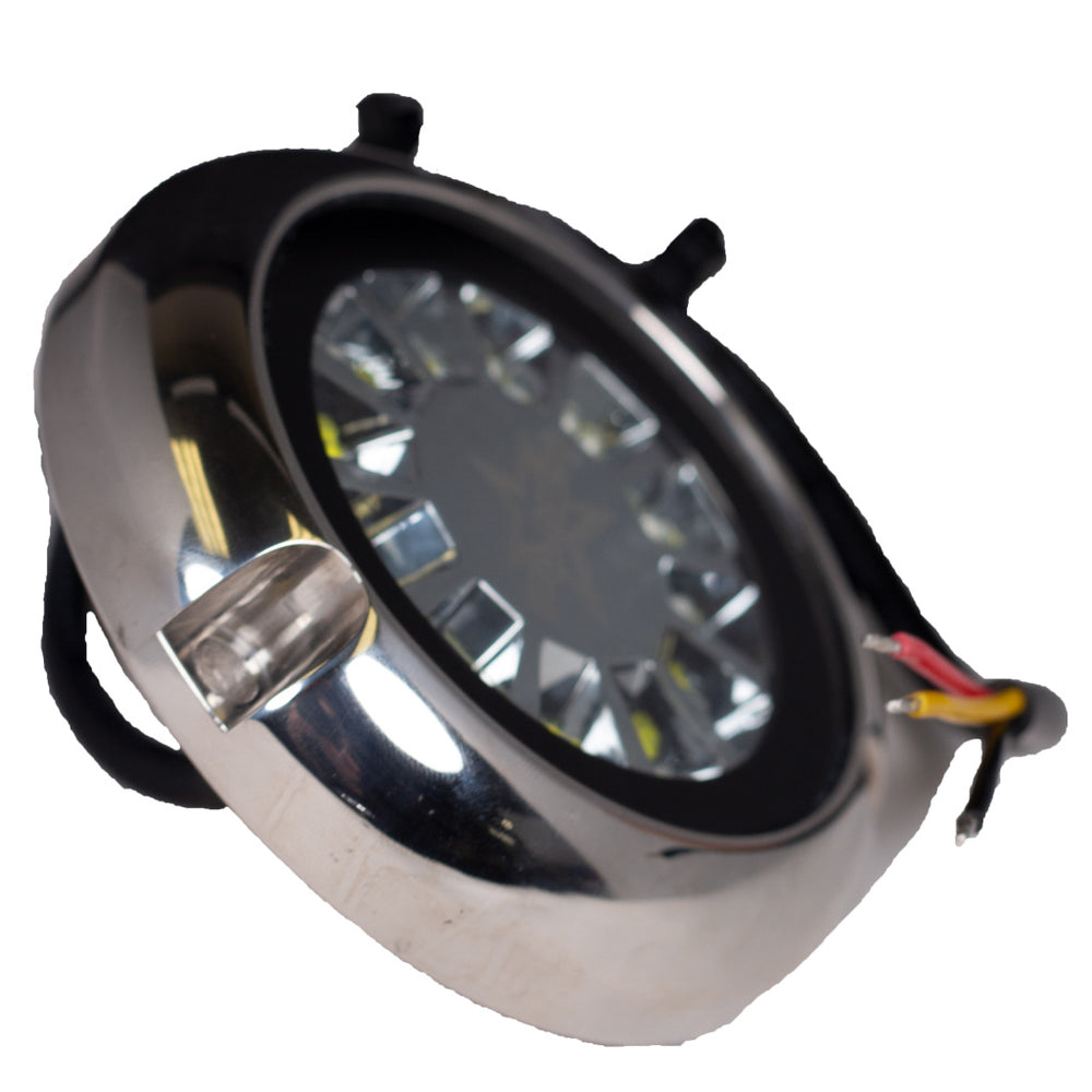 PlashLights Epik Underwater Transom Light - Blue + White - Pair | PL-UWL-EPIK-B/W-K