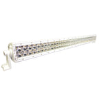 PlashLights 40" XX-Series LED Light Bar - 5W - Curved - White Housing | XX-40-5W-WHT-R