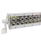 PlashLights 40" XX-Series LED Light Bar - 5W - Curved - White Housing | XX-40-5W-WHT-R