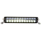 PlashLights 12" X2-Series LED Light Bar - Straight - White Housing | X2-12-WHT
