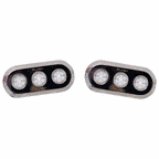 PlashLights RGB Pair - 180W - 13,950 Lm/Ea - Includes RGB Controller | PL-UWL-180RGB-K
