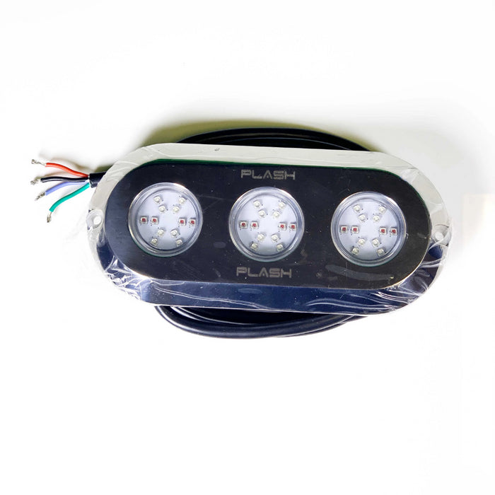 PlashLights RGB Pair - 180W - 13,950 Lm/Ea - Includes RGB Controller | PL-UWL-180RGB-K