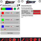 PlashLights RGB Pair - 180W - 13,950 Lm/Ea - Includes RGB Controller | PL-UWL-180RGB-K