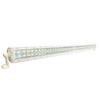 PlashLights 50" XX-Series LED Light Bar - 5W - Straight - White Housing | XX-50-5W-WHT